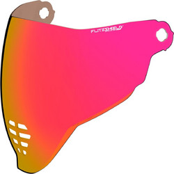 Icon Ζελατίνα Κράνους Καθρέφτης Κόκκινη για Airflite