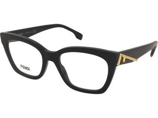 Fendi FE50073I 001 Γυναικείος Σκελετός Γυαλιών Οράσεως Κοκάλινος Μαύρος