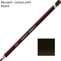 Derwent Coloursoft Ξυλομπογιά Black C650