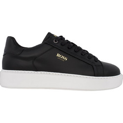 Boss Shoes Ανδρικά Sneakers Μαύρα Λευκά EJ7175