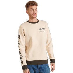 Superdry Ανδρικό Αθλητικό Φούτερ Μπεζ PM2011466A-18C