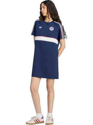 Adidas Bayern Mini Καλοκαιρινό Αθλητικό Φόρεμα Navy Μπλε KG2239