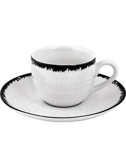 Oriana Ferelli Σετ Φλιτζάνια Espresso & Ελληνικού Καφέ Πορσελάνης Λευκά 90ml 6τμχ PR182746310
