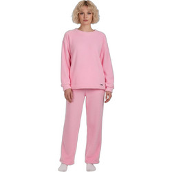 Dreams Σετ Γυναικείες Πιτζάμες Χειμωνιάτικες Fleece Ροζ 2677102