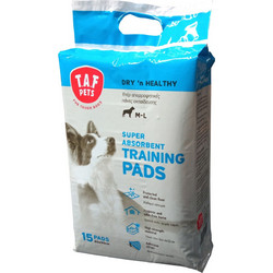 Taf Pets Επιδαπέδιες Πάνες Σκύλου με Αυτοκόλλητα 90x60cm 15τμχ