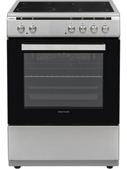United UFV-68279T Κουζίνα Ηλεκτρική 69lt με Κεραμικές Εστίες 60cm