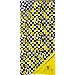 Tortue Smiles Παιδική Πετσέτα Θαλάσσης Κίτρινη 70x140cm S5-417-100
