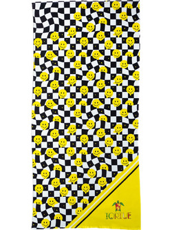 Tortue Smiles Παιδική Πετσέτα Θαλάσσης Κίτρινη 70x140cm S5-417-100
