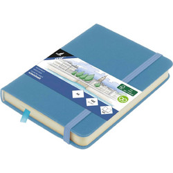 Kangaro Sky Blue Sketchbook A6 140gr/m² 160 Κρεμ Φύλλα
