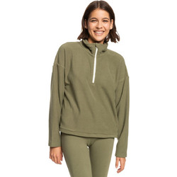Roxy Feel It Γυναικείο Φούτερ Fleece Χακί ERJPF03123-TPC0