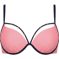 Marko Kayla Bikini Top με Ενίσχυση Ροζ M-810