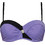 Marko Ada Bikini Top με Ενίσχυση Μωβ M-803