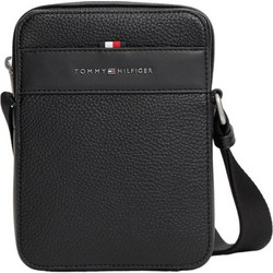 Tommy Hilfiger Ανδρική Τσάντα Ώμου / Χιαστί Μαύρη AM0AM14698-BDS