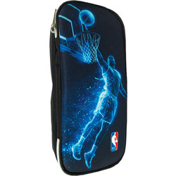 Back Me UP NBA Player Dunk Κασετίνα Μαύρη Μπλε 378-19141
