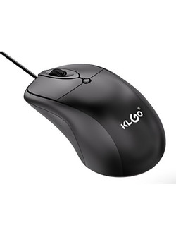 KLGO Q4 Ενσύρματο Ποντίκι Black