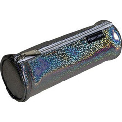 Exacompta Glitter Κασετίνα Βαρελάκι Μαύρη 52770E