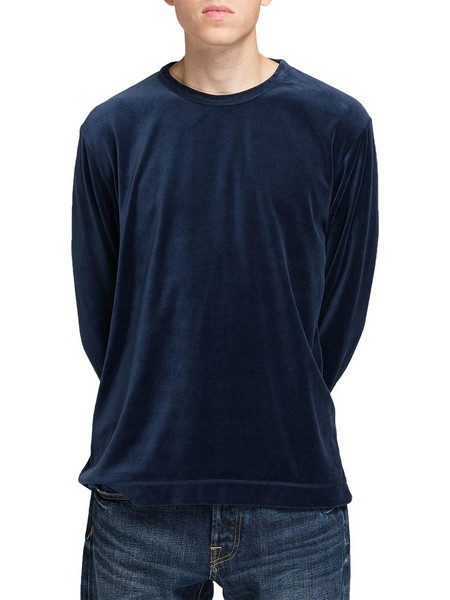 Edwin Ανδρικό Φούτερ Navy Μπλε I027337-DRB-67