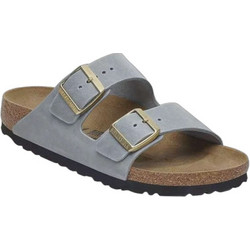 Birkenstock Arizona Δερμάτινα Γυναικεία Σανδάλια Ανατομικά Γαλάζια 1029197