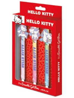 Pyramid Hello Kitty And Friends Σετ Στυλό Gel που Σβήνει 3τμχ SR2510621