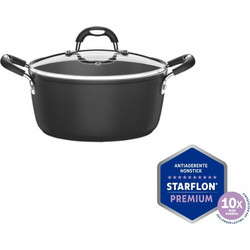 Tramontina Monaco Κατσαρόλα Αλουμινίου Αντικολλητική 24cm 4.5lt