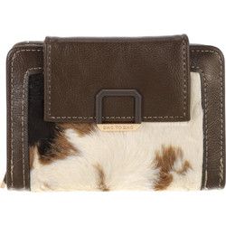 Bag to Bag Μικρό Γυναικείο Πορτοφόλι με Clip & Φερμουάρ Rusted YC-03122
