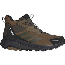 Adidas Terrex Anylander Mid Leather Cp Ανδρικά Ορειβατικά Μποτάκια Αδιάβροχα Καφέ KJ4373