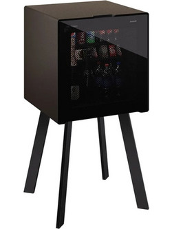 IndelB KF30WWS30D2-00B79.112420 Ψυγείο Mini Bar 31lt Υ92.7xΠ46.5xΒ43cm Μαύρο