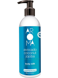 Aroma Avocado Coconut Jojoba Ενυδατική Lotion Σώματος 300ml