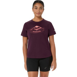 ASICS Fujitrail Γυναικείο Αθλητικό T-Shirt Μπορντό 2012D432-501
