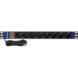 Safewell 04.022.0134 Πολύπριζο για Καμπίνες Rack 1U 19"