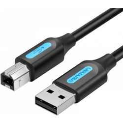Vention COQBG Καλώδιο USB-A Male 2.0 to USB-B Male 1.5m Black