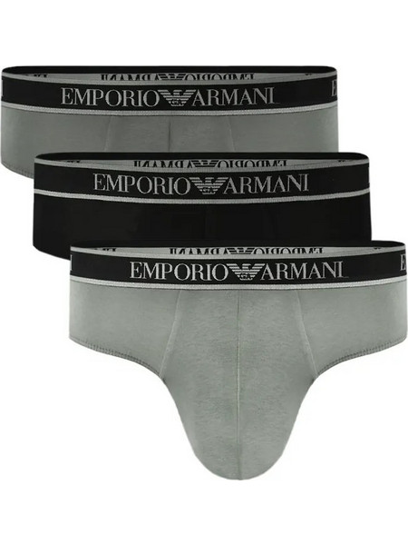 Emporio Armani Ανδρικά Σλιπ Βαμβακερά 3Pack EM000258AF20669-MC208