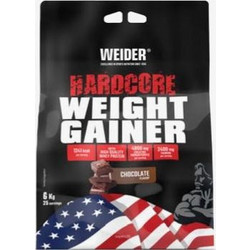 Weider Hardcore Weight Gainer Chocolate Πρωτεΐνη Όγκου 6kg