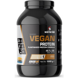 Warriorlab Vegan Vanilla Φυτική Πρωτεΐνη Χωρίς Λακτόζη 1kg
