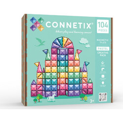 Connetix Magnetic Tiles Pastel Creative Pack