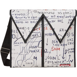 Sprayground Basquiat Untitled 1983 Ανδρική Τσάντα Ώμου / Χιαστί Εκρού 910B4180NSZ