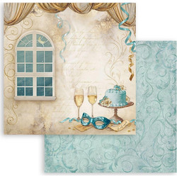 Stamperia Window Χαρτόνι Πολύχρωμο 30.5x30.5cm SBB10460