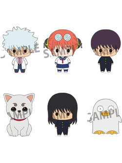 MegaHouse Gintama Mr. Ginpachi's Zany Class Chokorin Mascot Series Vol. 1 5cm 6τμχ