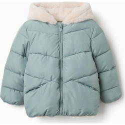 Zippy Παιδικό Μπουφάν Χειμωνιάτικο Puffer Πράσινο Mint Μπεζ 31081258019