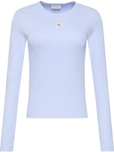 Calvin Klein Γυναικείο Χειμερινό Top Ριπ Γαλάζιο LV047E205G-TKF