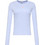 Calvin Klein Γυναικείο Χειμερινό Top Ριπ Γαλάζιο LV047E205G-TKF