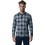 PNN Nightwear Χειμωνιάτικες Ανδρικές Πιτζάμες Βαμβακερές Καρό με Κουμπιά Μπλε 1271-0603-1