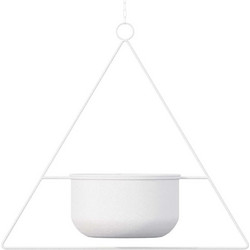 Aberto Design Harpusta Κασπώ Δαπέδου Μεταλλικό Λευκό 35x17x40cm 247HFM1216