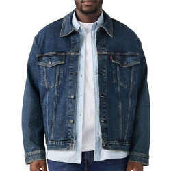 Levi's Ανδρικό Μπουφάν Τζιν Μπλε 07158-0021