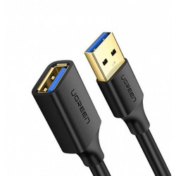 Ugreen US129/90722 Καλώδιο USB-A Female 3.0 to USB-A Male 5m Black
