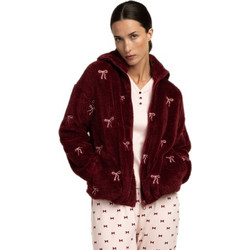 Admas Γυναικεία Ρόμπα Χειμωνιάτικη Fleece Μπορντό 67415