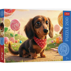 Παιδικό Puzzle Trefl Σκυλάκι Candy 200 Κομμάτια