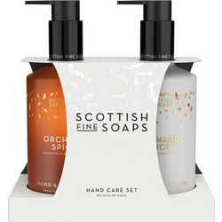 Scottish Fine Soaps Orchard Spice Hand & Body Wash 300ml + Hand & Body Lotion 300ml