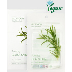 Mixsoon Daily Tuesday Sheet Μάσκα Προσώπου για Ενυδάτωση & Καταπράυνση 10x20ml