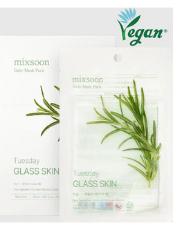 Mixsoon Daily Tuesday Sheet Μάσκα Προσώπου για Ενυδάτωση & Καταπράυνση 10x20ml
